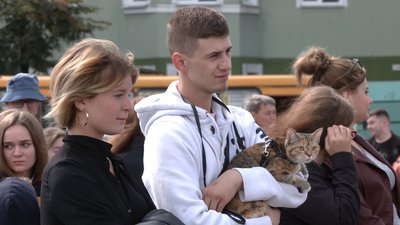 Марш за права тварин: як це було у Рівному та як відреагував на вимоги мер Марш за права тварин: як це було у Рівному та як відреагував на вимоги мер