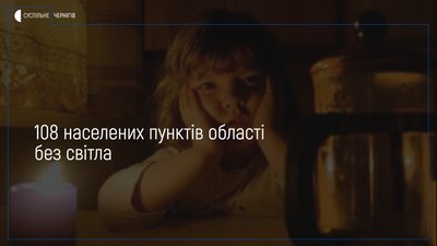 108 населених пунктів області залишаються без світла через негоду