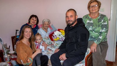Ніна Кисельова відзначила свій столітній ювілей, Херсон