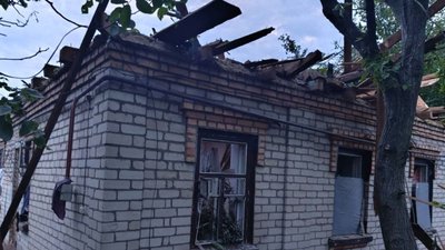 обстріл, війна, Нікополь