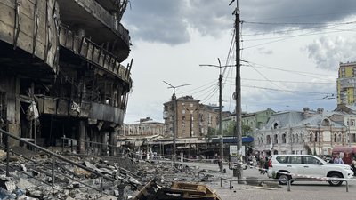 Обстріл Києва 24 травня 2026 року, Лук'янівка, Шевченківський район