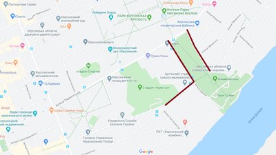 У Херсоні 9 травня перекриють низку вулиць