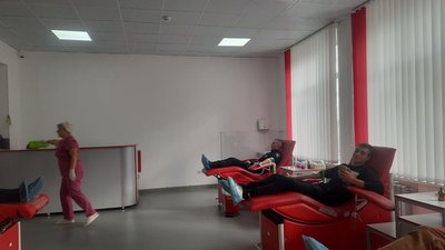 У Вінниці курсанти харківського вишу здали кров для оборонців У Вінниці курсанти харківського вишу здали кров для оборонців