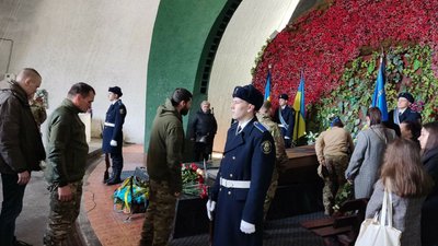 Сумчанина Дмитра Ольховика з позивним "Алігатор" поховали у Києві