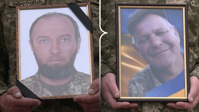 Прощання з військовими Володимиром Примаком та Олександром Войдилом у Рівному
