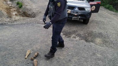 Піротехніки на Закарпатті знищили три мінометні міни часів Другої світової війни