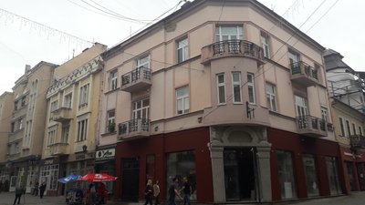 Колишній будинок Лендваї в Ужгороді (сучасний стан)