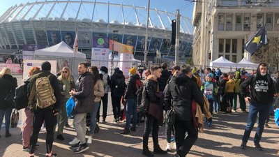 Без глядачів і в масках. У столиці стартував Kyiv Euro Marathon Без глядачів і в масках. У столиці стартував Kyiv Euro Marathon