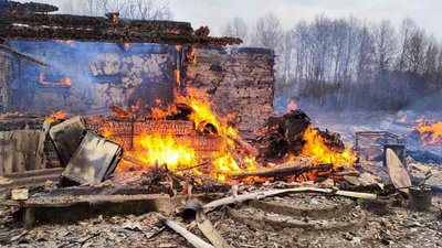 Рятувальники Житомирщини нагадують про відповідальність за підпал сухостою
