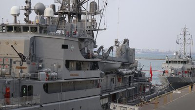 До Одеського порту завітали військові кораблі НАТО