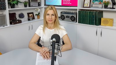 Гостя студії Алла Єдомаха Гостя студії Алла Єдомаха