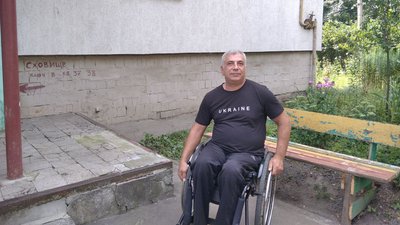 Укриттів для людей на візках у Житомирі немає Укриттів для людей на візках у Житомирі немає