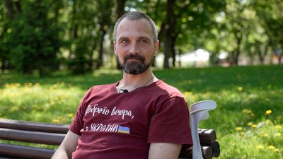 У Чернігові ветерани війни на протезах ремонтують приміщення для простору "Серцевір" У Чернігові ветерани війни на протезах ремонтують приміщення для простору "Серцевір"