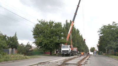 У Шевченківському районі Запоріжжя розпочали ремонт трамвайних колій. Скільки триватиме