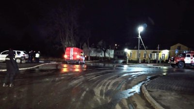 У Рогатині на Прикарпатті горить стара лікарня У Рогатині на Прикарпатті горить стара лікарня