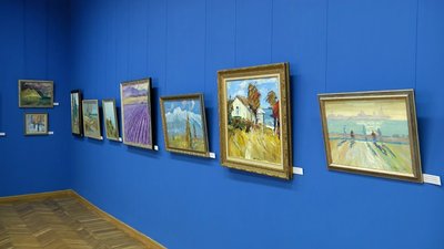 У Житомирі презентували виставку кримських пейзажів У Житомирі презентували виставку кримських пейзажів