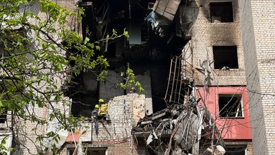 дніпро, атака по будинку, зруйнована багатоповерхівка