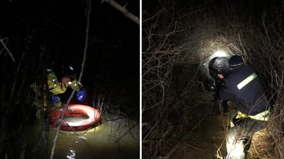 На Закарпатті врятували двох чоловіків, які 11 годин просиділи на дереві посеред річки На Закарпатті врятували двох чоловіків, які 11 годин просиділи на дереві посеред річки