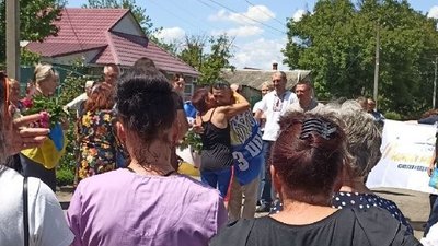 На Одещині зустріли звільненого захисника Андрія Чабана