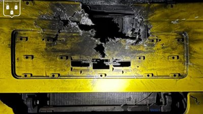 Наслідки удару дрону РФ