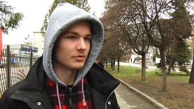 18-річний норвежець Едвард Костриця приїхав до Житомира, аби допомагати українцям 18-річний норвежець Едвард Костриця приїхав до Житомира, аби допомагати українцям