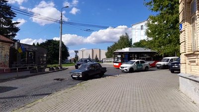 На Богдана Хмельницького в Луцьку утворилося провалля