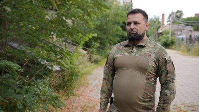 Роман — військовослужбовець батальйону «Карпатська Січ»