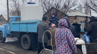 Три тижні без води: неподалік Курдюмівки відремонтували пошкоджений водопровід