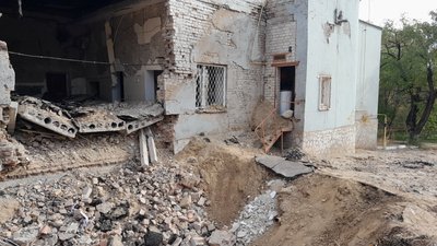 Зруйнований заклад позашкільної роботи