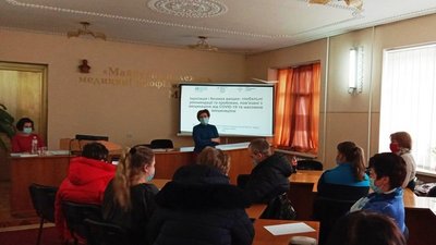 Розпочалося навчання мобільних бригад, що проводитимуть вакцинацію від COVID-19