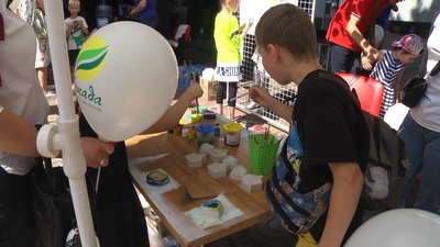 На заході для дітей організували майстер-класи. На заході для дітей організували майстер-класи.