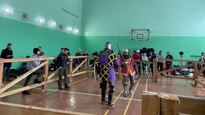 У Вінниці відбулись лицарські бої У Вінниці відбулись лицарські бої