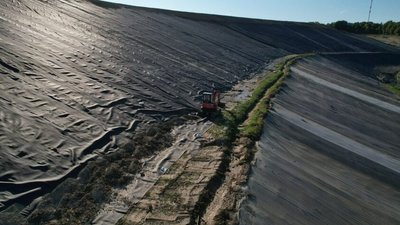 Рекультивація звалища в Грибовичі
