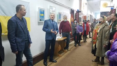 Тризуб у музеї Тризуб у музеї