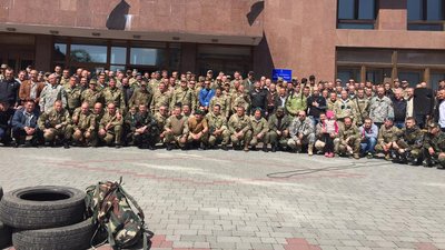 Прикарпатські ветерани АТО висловили позицію щодо подій у Мінську