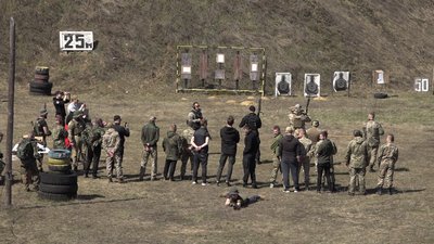 На Чернігівщині ветерани АТО зібралися на бойовий вишкіл