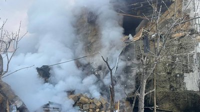 Пожежа, обстріл, БпЛА