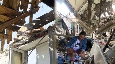 "Серце вирвали": українська легкоатлетка Табашник приїхала на руїни гуртожитку в Харкові