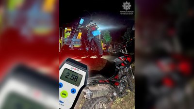 П'яний водій у Чернігові: у 19-річного мотоцикліста алкоголь у 13 разів більше за норму