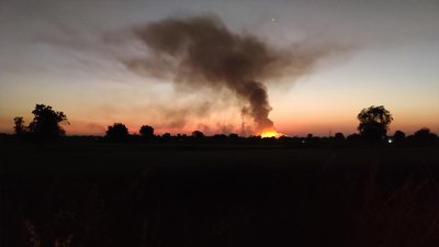 
Атака безпілотників на Чернігівщину: РФ атакувала зерносховище та енергооб'єкт