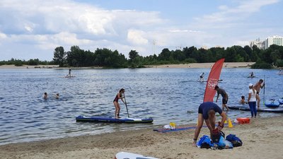 Перегони на SUP-дошках: у Черкасах стартував фестиваль Перегони на SUP-дошках: у Черкасах стартував фестиваль