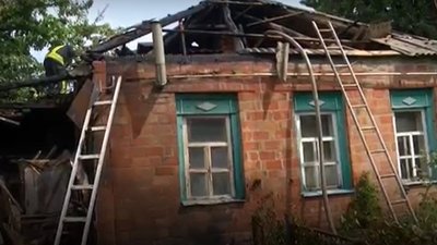 У Луганський області на пожежі загинула людина