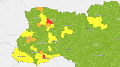 Костопільський район на Рівненщині став "червоним". МОЗ оновило перелік зон Костопільський район на Рівненщині став "червоним". МОЗ оновило перелік зон