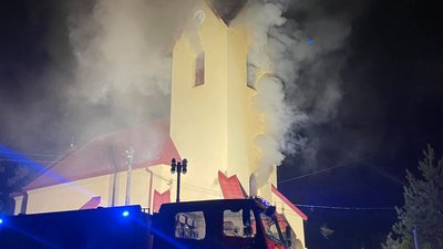 На Закарпатті горіла церква ХІІІ-ХV cтоліття