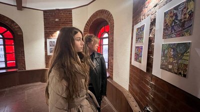 "Незламні українки": у Житомирі відкрили виставку десятирічної Марти Грицанюк "Незламні українки": у Житомирі відкрили виставку десятирічної Марти Грицанюк