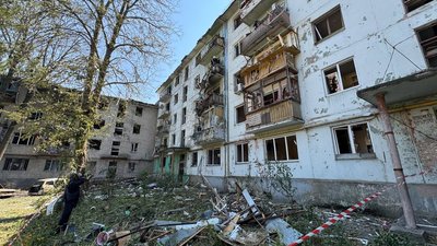 Наслідки удару РФ КАБами по Запоріжжю, 10 серпня