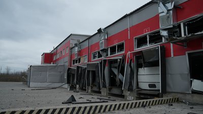 Наслідки обстрілу, Нова пошта, Запоріжжя, 17 березня 2026