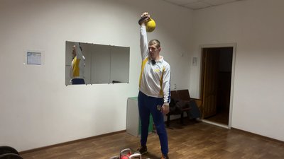 Микола Шалан поєднує спорт і роботу, лютий 2026 року, Хмельниччина