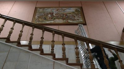"Битву під Оршею" із зображенням Обами і Грибаускайте тимчасово віддали в музей Рівного "Битву під Оршею" із зображенням Обами і Грибаускайте тимчасово віддали в музей Рівного