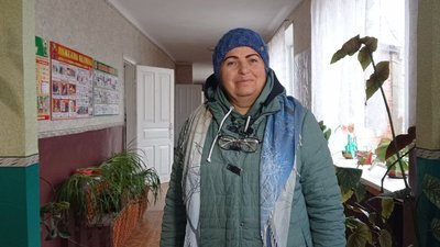 Директорка Гонтарівського ліцею Людмила Мариненко
